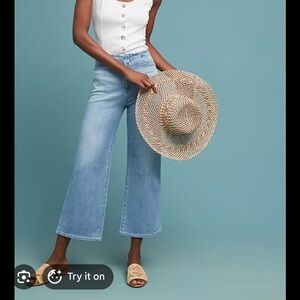 AG The Etta Wide Legged Crop Jean